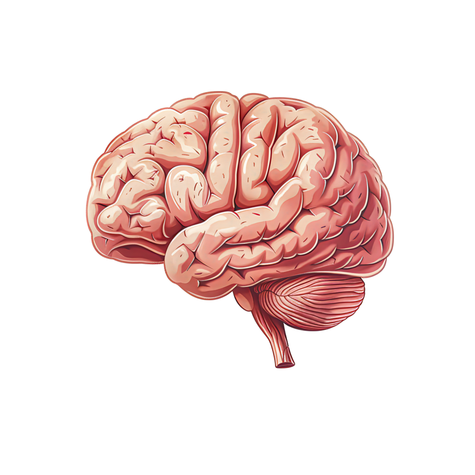 illustration cerveau humain
